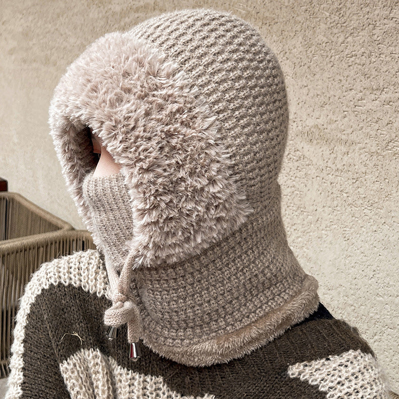 🔥HOT SALE 50% OFF🔥Women's Winter One-Piece Knitted Beanie Scarf Mask 3-in-1