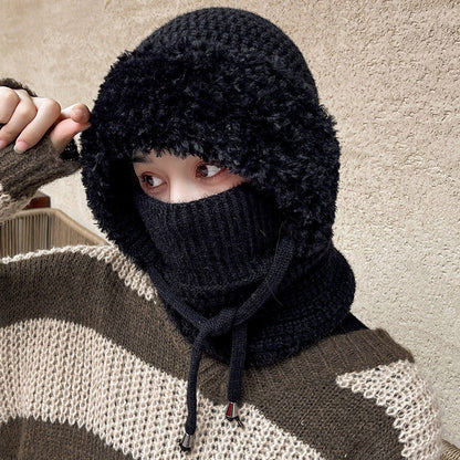 🔥HOT SALE 50% OFF🔥Women's Winter One-Piece Knitted Beanie Scarf Mask 3-in-1