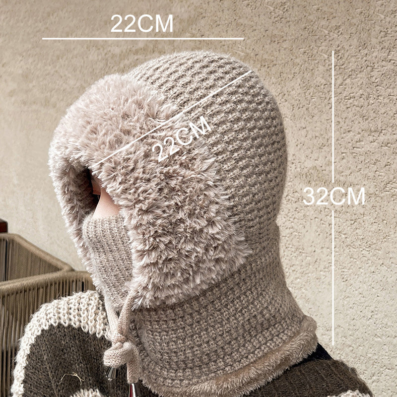 🔥HOT SALE 50% OFF🔥Women's Winter One-Piece Knitted Beanie Scarf Mask 3-in-1