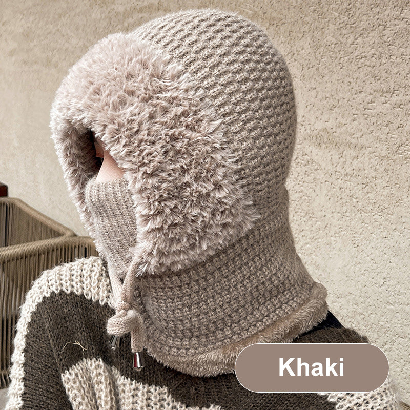 🔥HOT SALE 50% OFF🔥Women's Winter One-Piece Knitted Beanie Scarf Mask 3-in-1