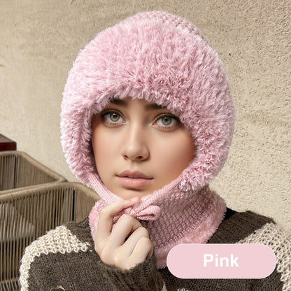 🔥HOT SALE 50% OFF🔥Women's Winter One-Piece Knitted Beanie Scarf Mask 3-in-1