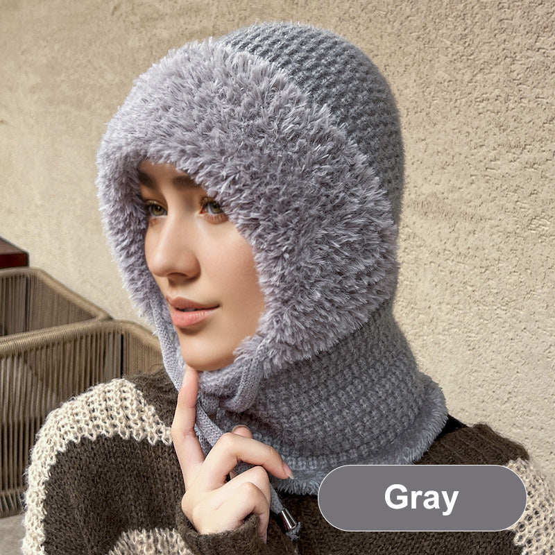 🔥HOT SALE 50% OFF🔥Women's Winter One-Piece Knitted Beanie Scarf Mask 3-in-1