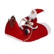 Santa Claus Riding Dog Costume for Christmas