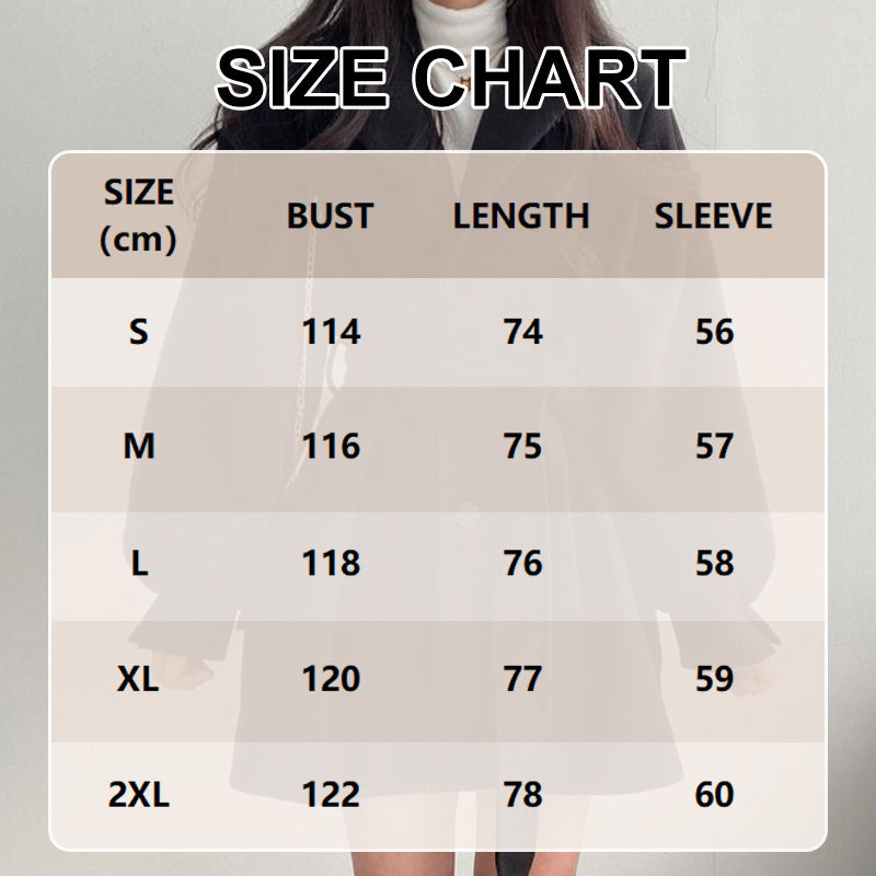 Women’s Waist Tie Lantern Sleeve Coat