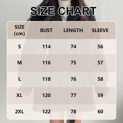 Women’s Waist Tie Lantern Sleeve Coat