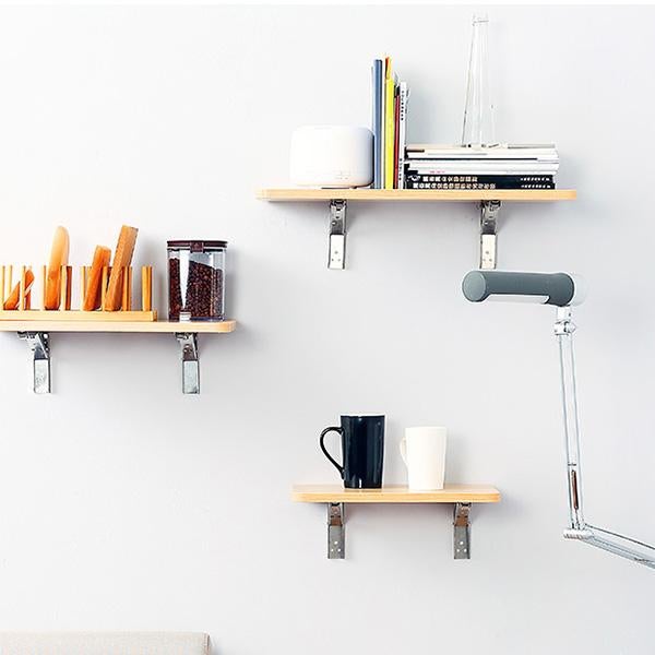 ⏳Time-Limited Special⏰  Instant Fold Multi-Use Bracket – Declutter Kitchen/Study, Space-Saving & Sturdy Organizer ✨