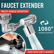 🥳2026 HOT SALE🥳💞50K+ SOLD!🔄 50% OFF! Multifunctional Universal Splash-proof Foaming Splash Filter Extension Faucet