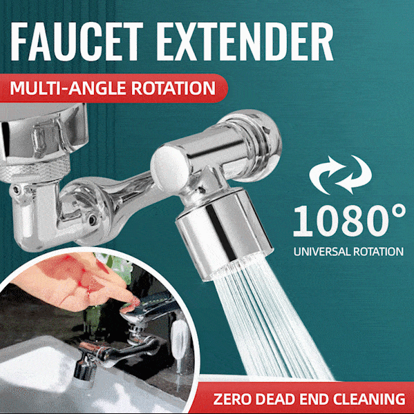 🥳2026 HOT SALE🥳💞50K+ SOLD!🔄 50% OFF! Multifunctional Universal Splash-proof Foaming Splash Filter Extension Faucet