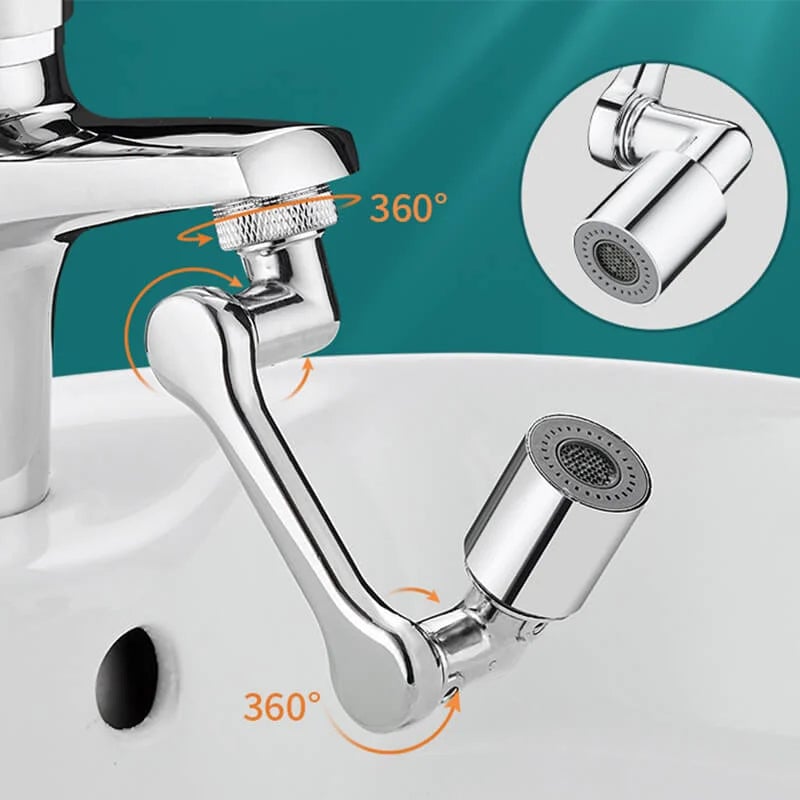🥳2026 HOT SALE🥳💞50K+ SOLD!🔄 50% OFF! Multifunctional Universal Splash-proof Foaming Splash Filter Extension Faucet