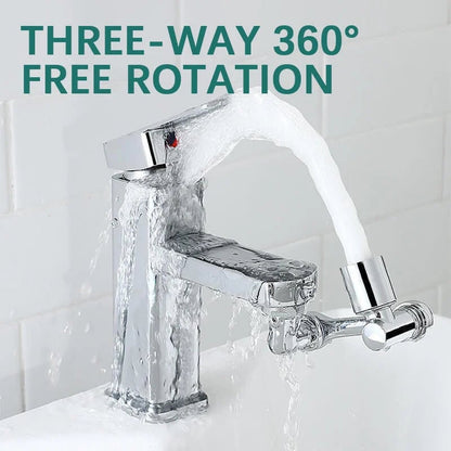 🥳2026 HOT SALE🥳💞50K+ SOLD!🔄 50% OFF! Multifunctional Universal Splash-proof Foaming Splash Filter Extension Faucet