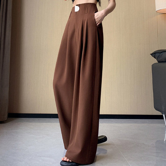 ✨Dressing trousers with a high waist and wide leg for women🌈