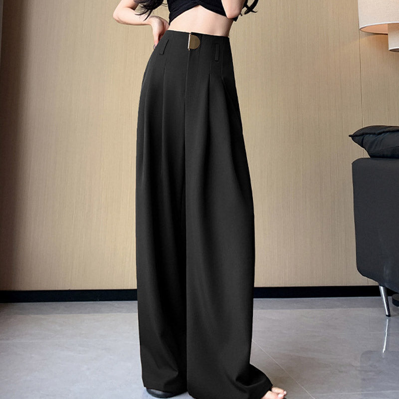 ✨Dressing trousers with a high waist and wide leg for women🌈