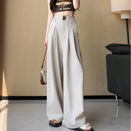 ✨Dressing trousers with a high waist and wide leg for women🌈