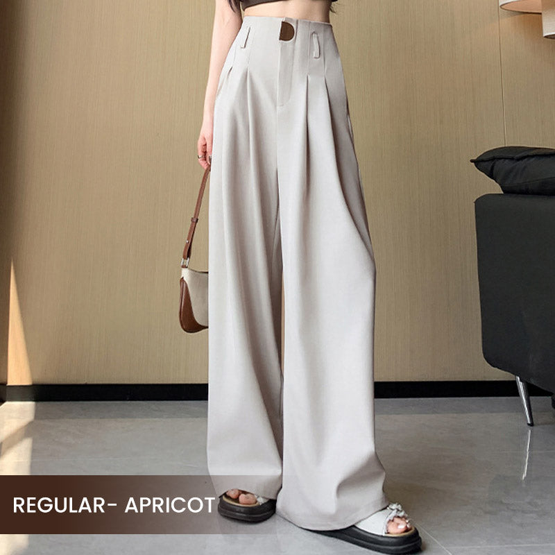 ✨Dressing trousers with a high waist and wide leg for women🌈
