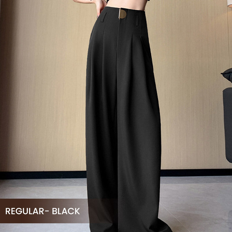 ✨Dressing trousers with a high waist and wide leg for women🌈