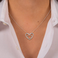 Stylish Double Heart Necklace