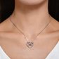 Stylish Double Heart Necklace