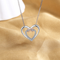 Stylish Double Heart Necklace