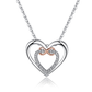 Stylish Double Heart Necklace