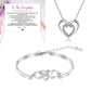 Stylish Double Heart Necklace
