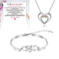 Stylish Double Heart Necklace
