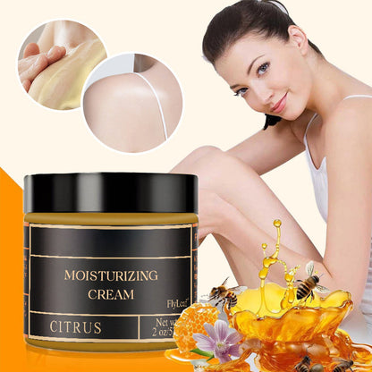 Organic Grass-Fed Beef Tallow Balm with Raw Honey - Handmade All-Natural Moisturizer for Soft, Smooth, Radiant Skin