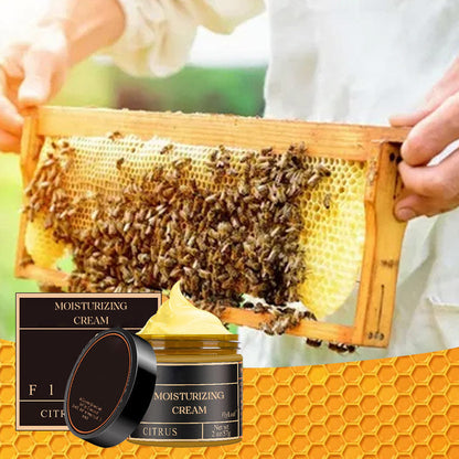 Organic Grass-Fed Beef Tallow Balm with Raw Honey - Handmade All-Natural Moisturizer for Soft, Smooth, Radiant Skin