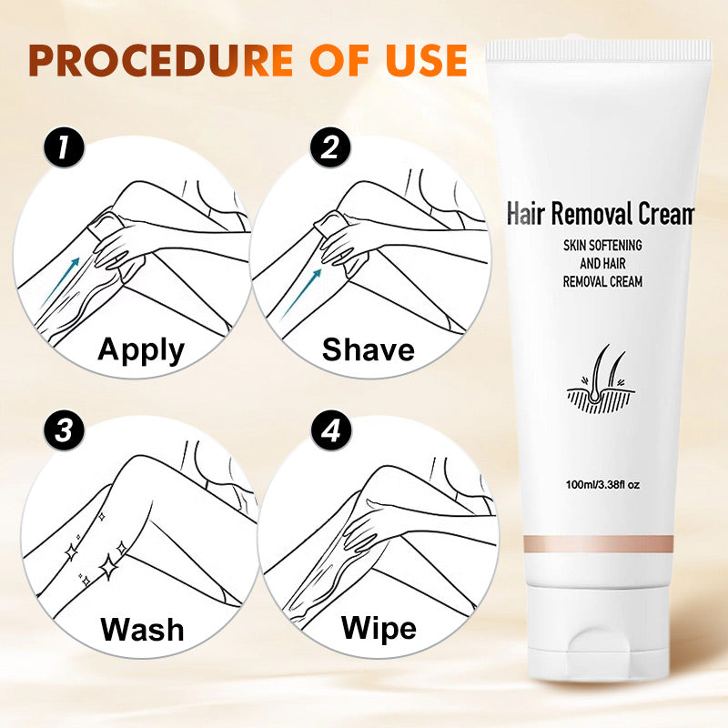 🧴50% OFF!🥰Versatile Aromatic Hair Removal Cream – Fast, Gentle & Fragrance-Infused for Silky Smooth Skin ✨
