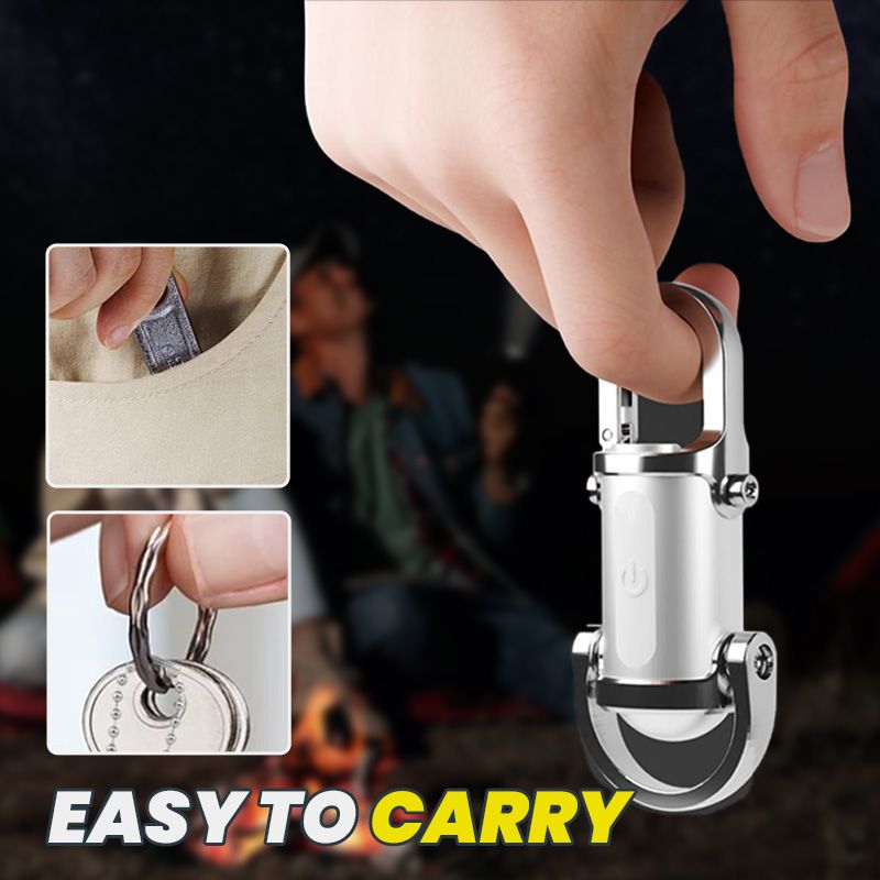 🏆Flash Sale⚡ 50K+ SOLD! Almost Gone-💥1200LM Super Bright Mini Keychain Flashlight Waterproof💡