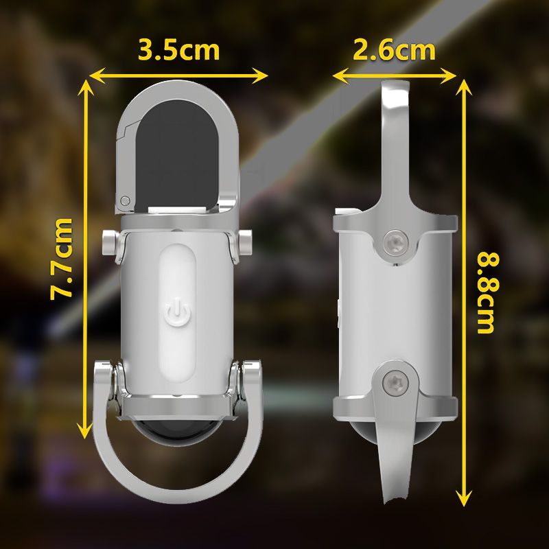 🏆Flash Sale⚡ 50K+ SOLD! Almost Gone-💥1200LM Super Bright Mini Keychain Flashlight Waterproof💡