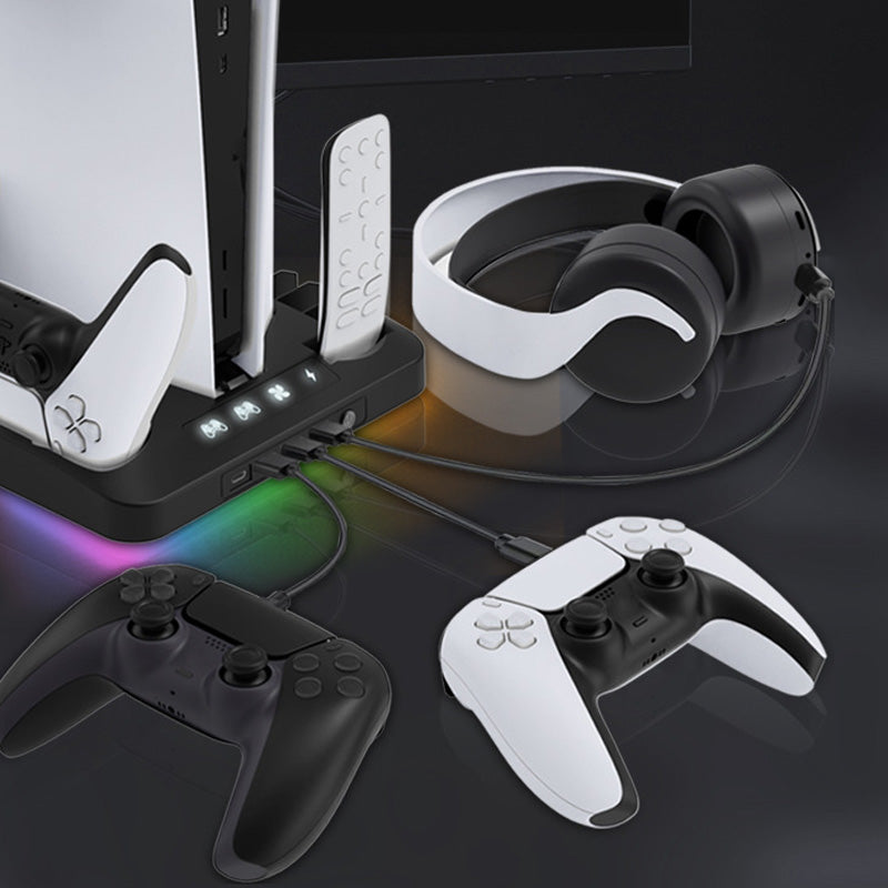 🔥New Hot Selling❤️‍🔥 Multifunctional Cooling Stand Set for PS5✈️ Free Shipping