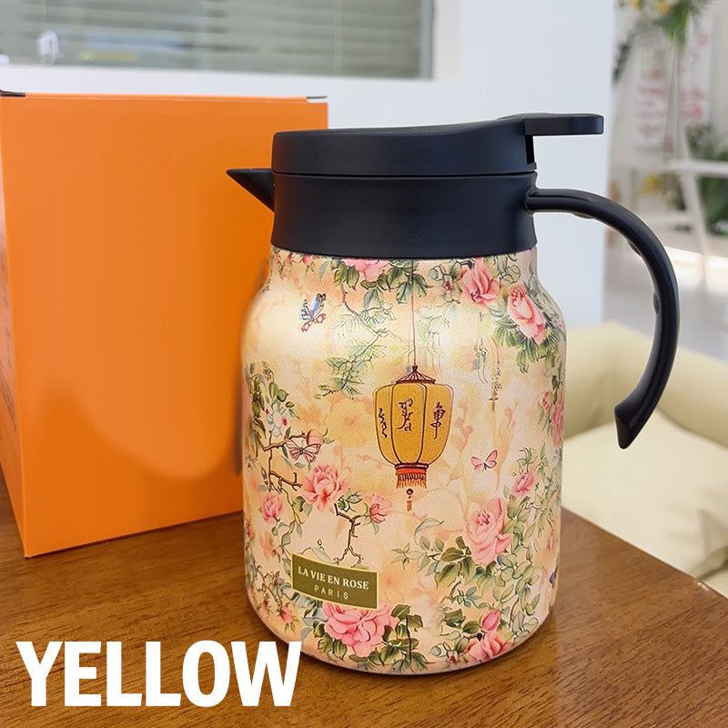 1000ml Vacuum Insulated Teapot with Strainer（50% OFF）