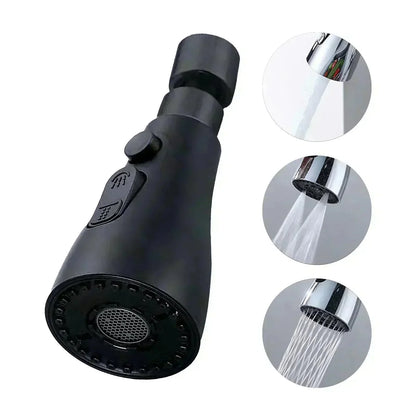 🔥Hot Sale 49% 0FF🔥360° Rotating High-Pressure Faucet + Adapter – Flexible, Powerful, and Water-Saving! 🚰