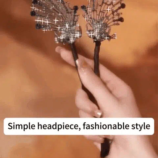 "Peacock Spread" Angel Wing Elegant Updo Maker