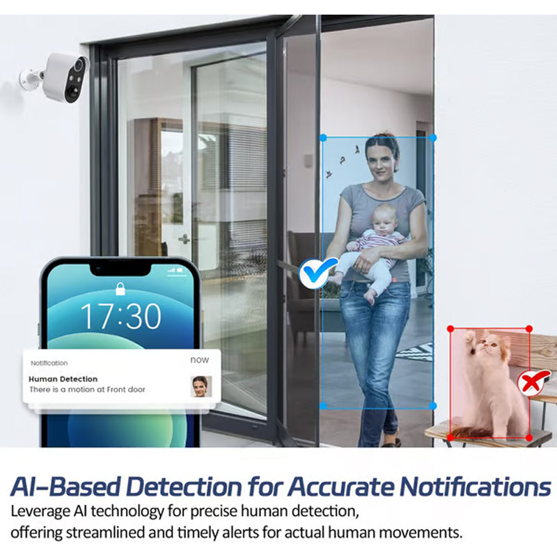 🎁 Hot Sale 50% OFF 🔥Solar Powered Surveillance Camera - WiFi Wireless IP Camera
