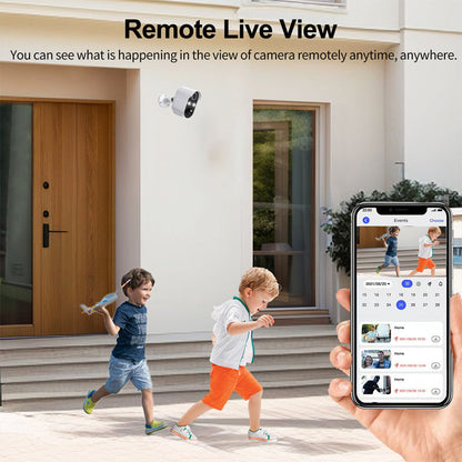 🎁 Hot Sale 50% OFF 🔥Solar Powered Surveillance Camera - WiFi Wireless IP Camera