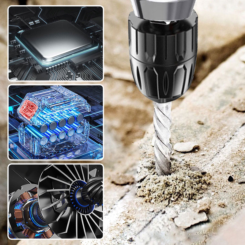 🔥German brushless motor🔧 Integrated Ultra-Power Electric Wrench