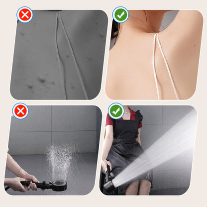 🚿Hot Sale Offers-4-Mode High-Pressure Shower Head with Filter