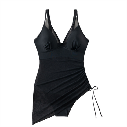 ✨Seaside highlights✨ Women’s Sexy One-Piece Mesh Swim Dress