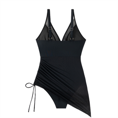 ✨Seaside highlights✨ Women’s Sexy One-Piece Mesh Swim Dress