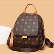 Women's Fashion Faux Leather Large Capacity Backpack