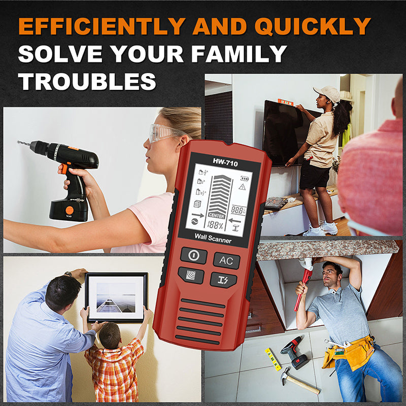 🎉 2025 New Product Offer – 49% OFF! 💯Multifunctional Handheld Metal & Wall Detector
