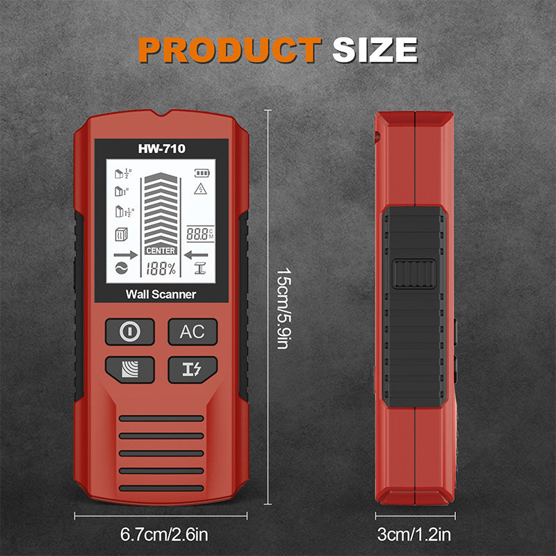 🎉 2025 New Product Offer – 49% OFF! 💯Multifunctional Handheld Metal & Wall Detector