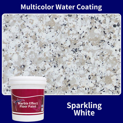 🏆 Last Day Special Price !!!! 🔥Marble Effect Floor Paint