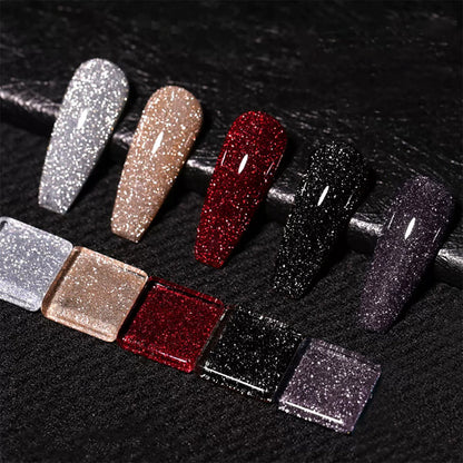 🔥Limited time discount - buy 1 get 1 free🔥High-Density Glitter Nail Gel Polish