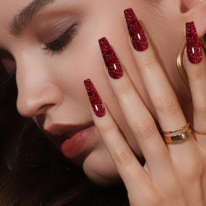 🔥Limited time discount - buy 1 get 1 free🔥High-Density Glitter Nail Gel Polish