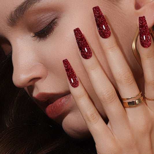 🔥Limited time discount - buy 1 get 1 free🔥High-Density Glitter Nail Gel Polish
