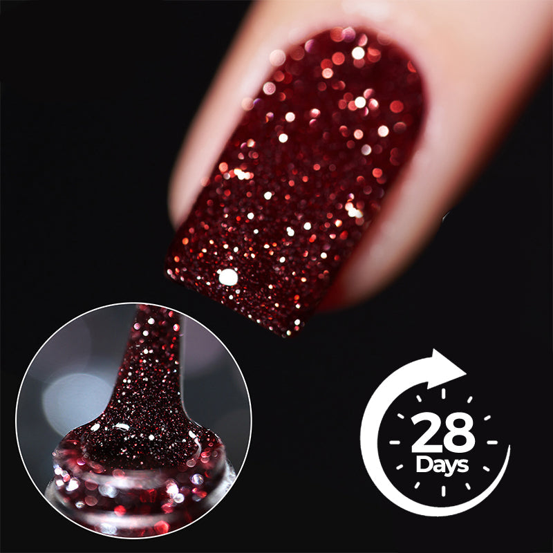🔥Limited time discount - buy 1 get 1 free🔥High-Density Glitter Nail Gel Polish