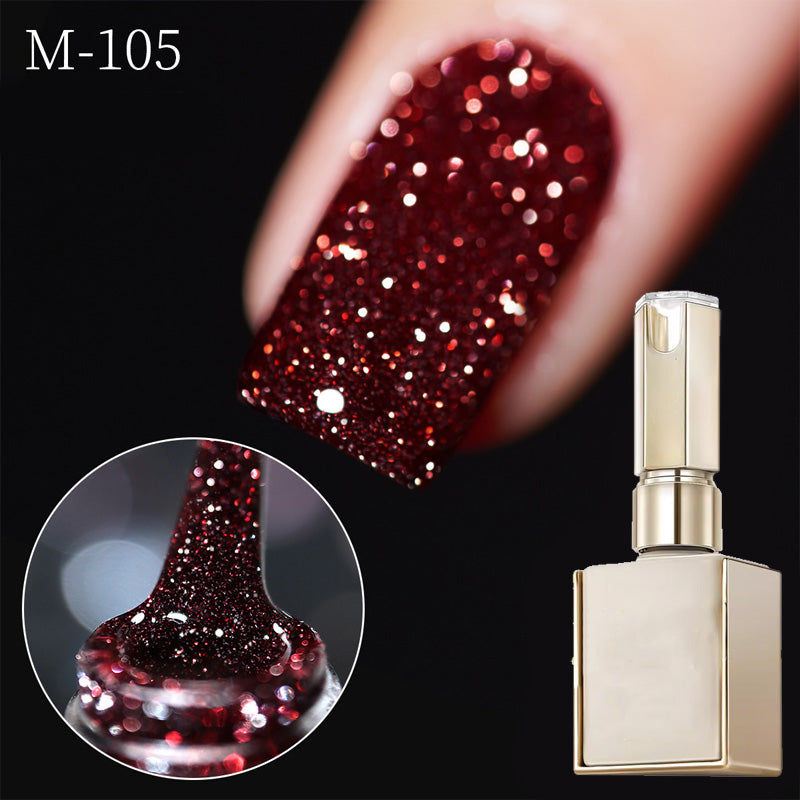 🔥Limited time discount - buy 1 get 1 free🔥High-Density Glitter Nail Gel Polish