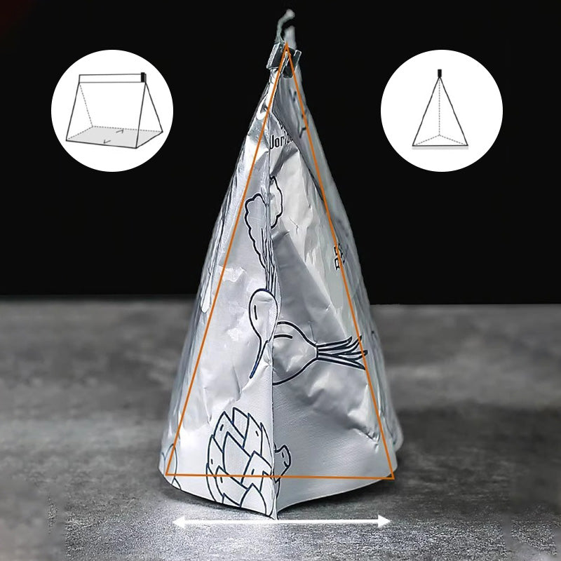 Reusable Aluminum Food Bags with Airtight Seal